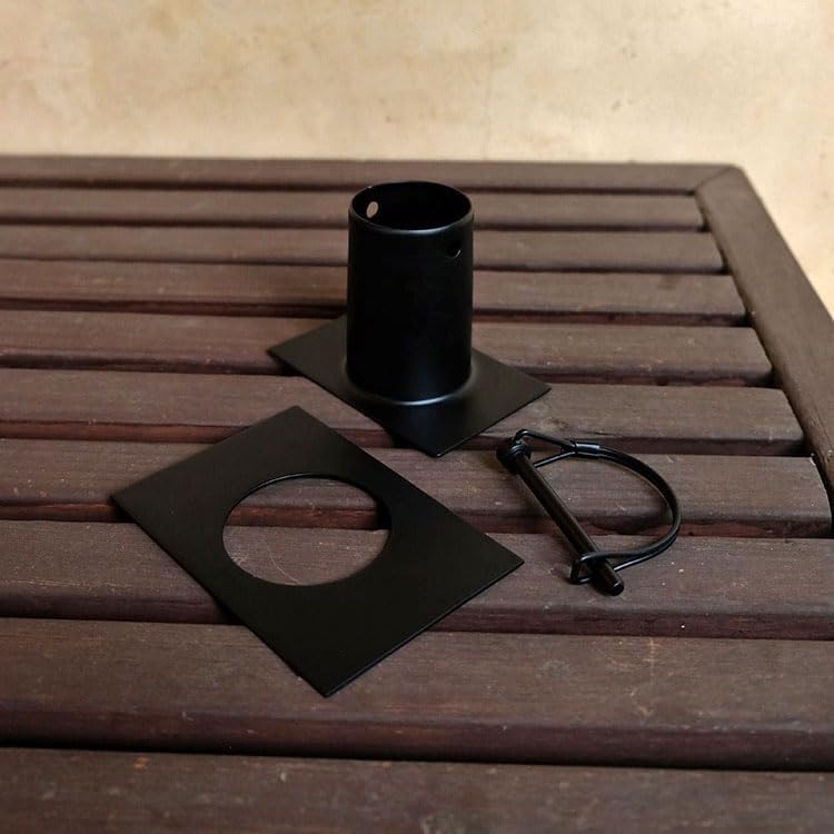 Nutshell Stores Kenchiku Rain Chain - Black - 19 Feet