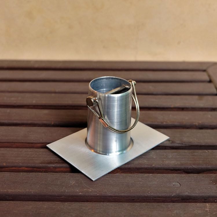 Nutshell Stores Kenchiku Rain Chain - Stainless Steel - 17 Feet