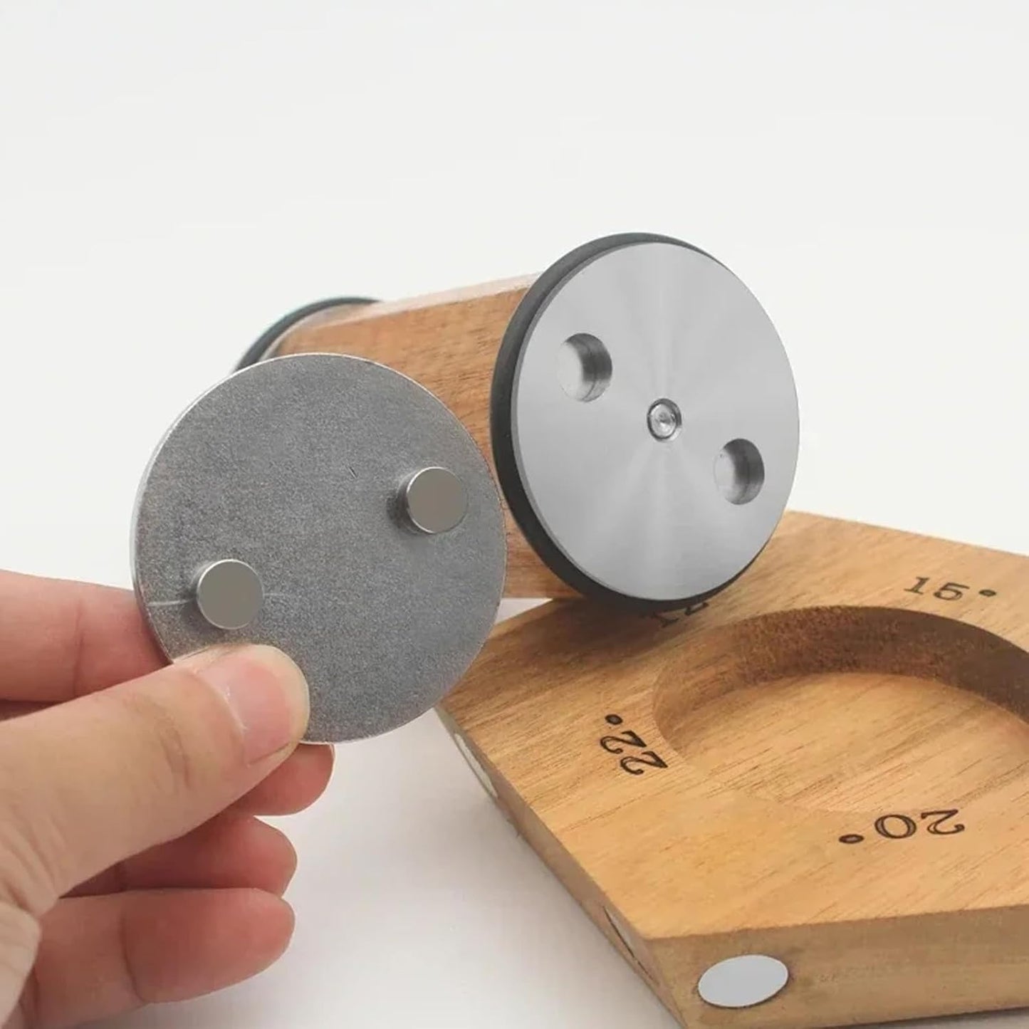 Rolling Knife Sharpener, Rolling Sharpener Kit for Kitchen and Chef's Knives with Industry Diamond&Corundum Stones for Sharp Edges, 5 Magnetic Angle Offer 12/15/18/20/22°