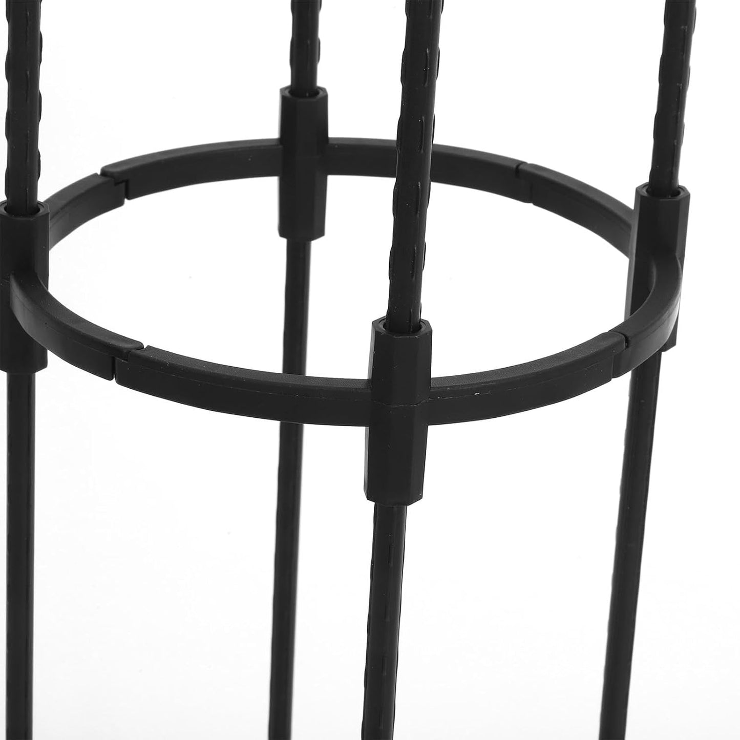 Metal Garden Trellis for Climbing Plants 8mm Outdoor Support Frame for Vines and Flowers Adjustable Height Garden Obelisk for Potted Plants for Tomatoes and Roses