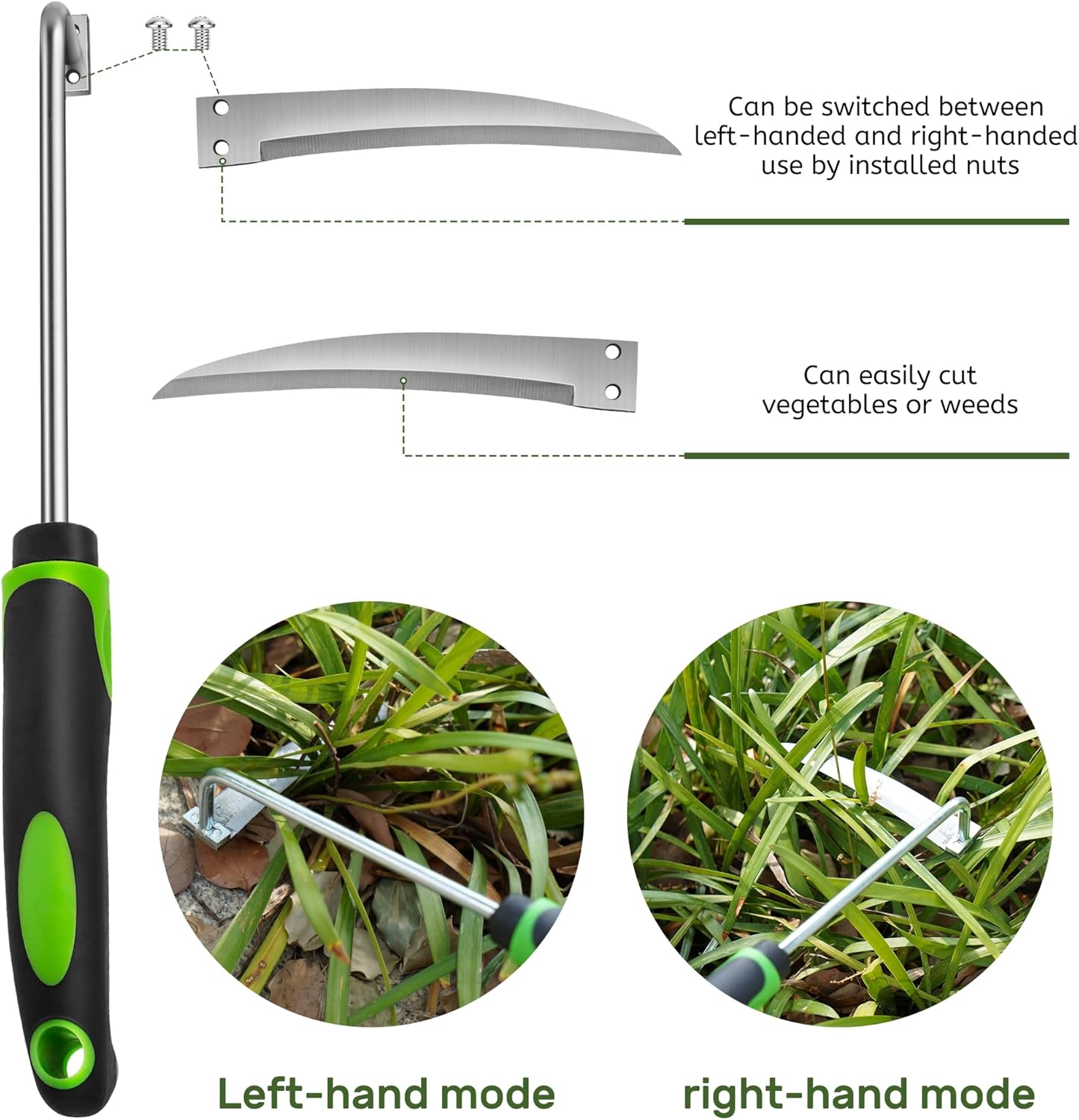 Weed Puller Tool, 4 Pack Stainless Steel Weed Remover Tool, Portable Weeding Tools Gardening, Crack Weeder Tool, Uprooting Weeding Tool for Backyard Farm Planting