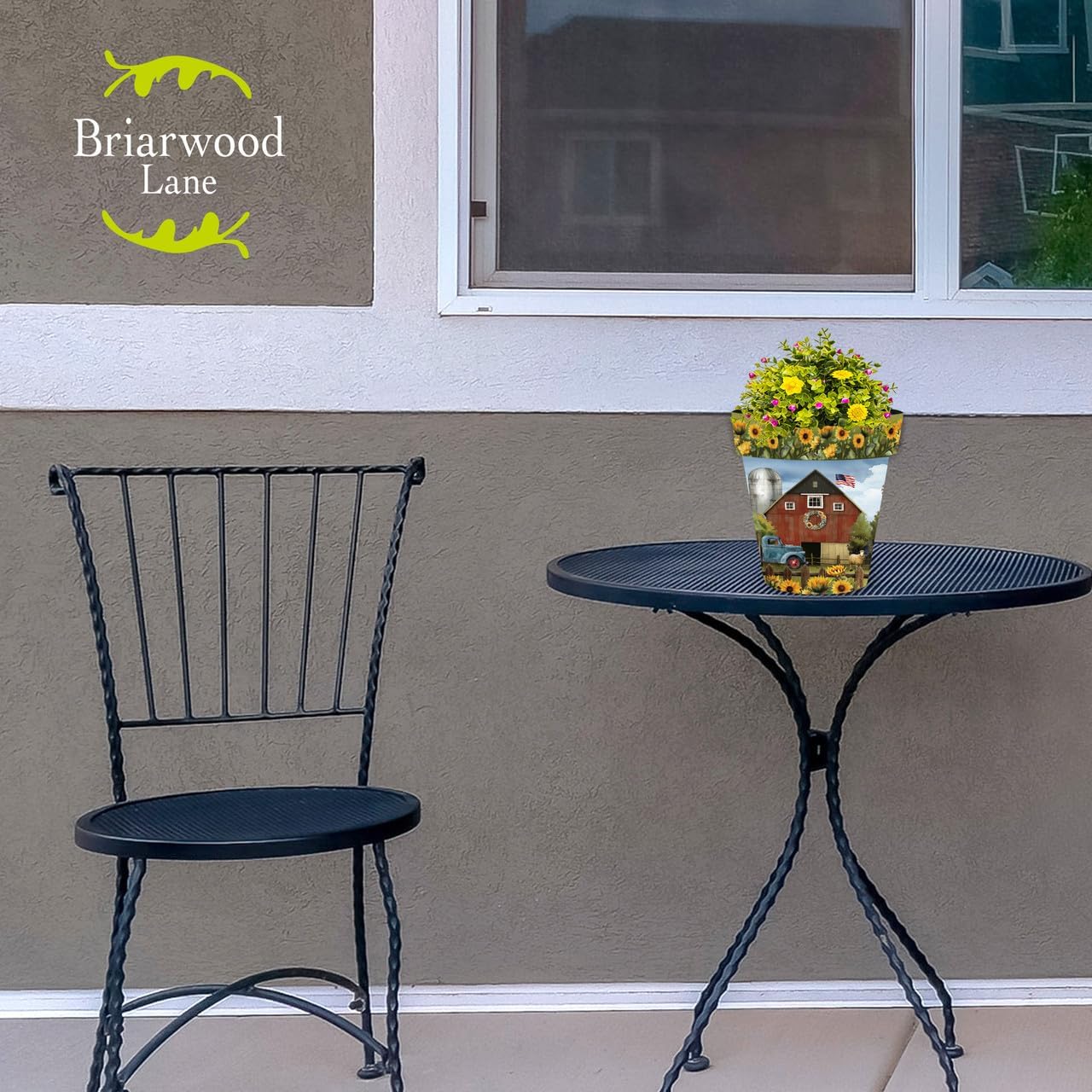 Briarwood Lane Sunflower Barn Small Planter