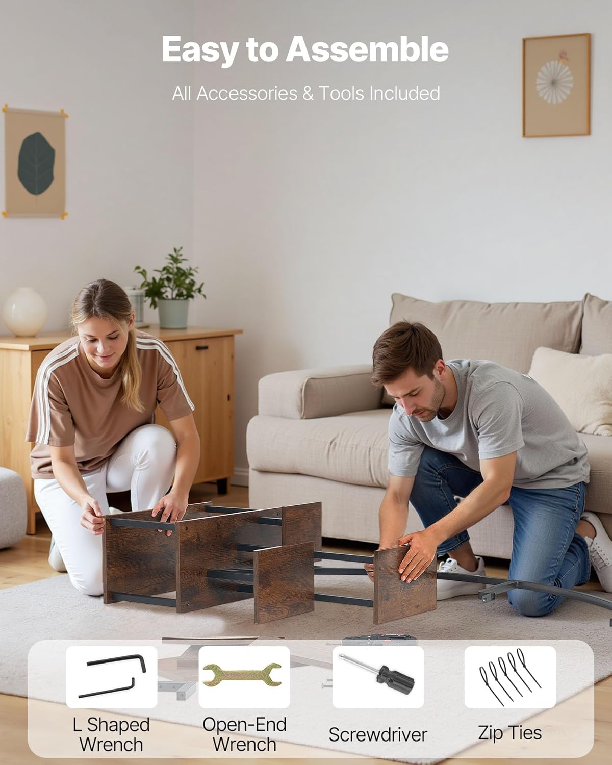 VEVOR Plant Stand Indoor with Grow Lights, 65.5 in Tall 7-Tiered Lighted Plant Shelf, 2 Pack Metal Corner Plants Holder, 3 Timer & 10 Brightness, Half-Moon Shaped Flower Display Rack for Living Room