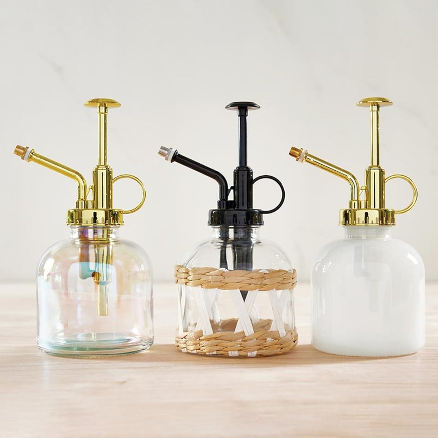 Santa Barbara Design Studio Glass Plant Mister Vintage Style Spray Bottle for Indoor Plants, 6" H, Luster