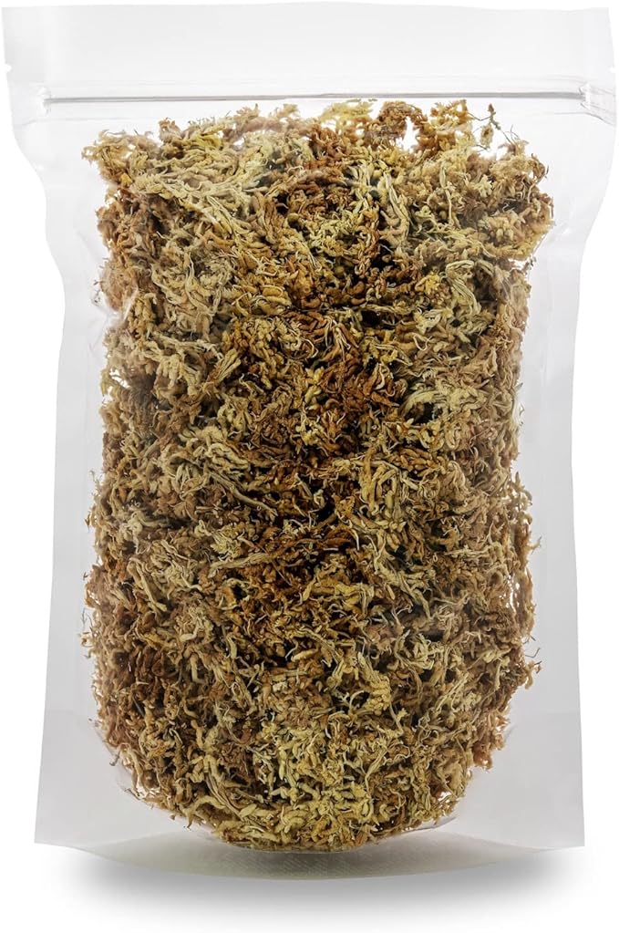 Premium New Zealand Sphagnum Moss by Gardenera - 20 Quart - Organic Hand Mixed Long Fibered Sphagnum Moss Orchid (4 Bags of 5 Quart)