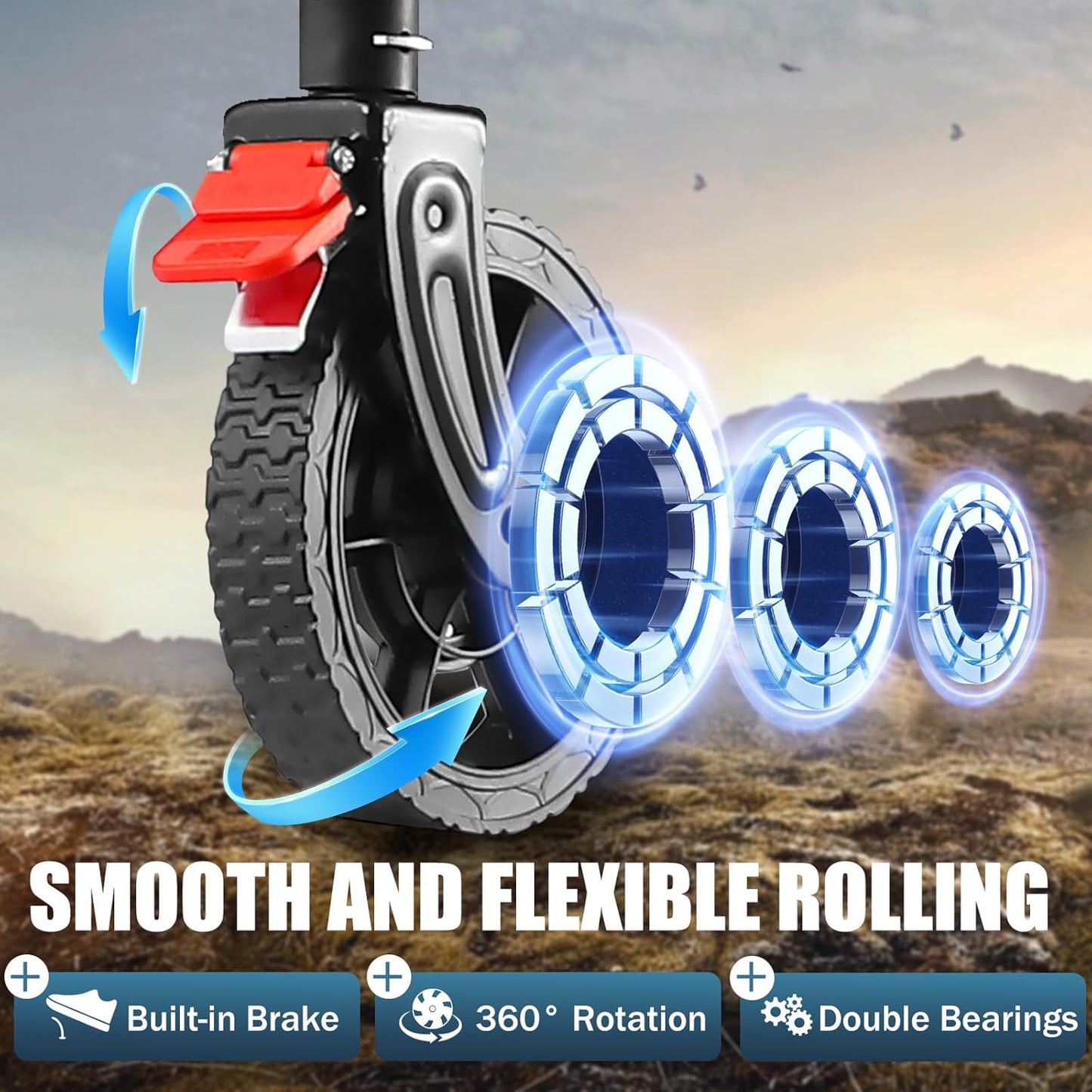 Collapsible Wagon, 440lbs Load Capacity, Wagon carts Foldable with Wheels, Heavy-Duty Steel Frame, 600D Oxford Fabric, Ergonomic Handle, Wear-Resistant, Perfect for Outdoor, Garden, Grocery (440LBS)