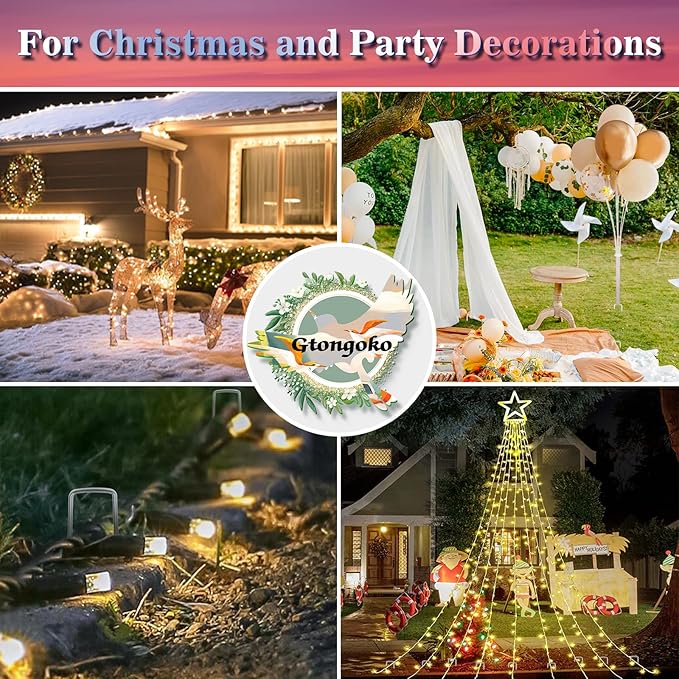 Gtongoko Landscape Staples 10 Inch 11 Gauge 50 Pack Garden Stakes Upgraded Tent Stakes Galvanized SOD Pins Ground Stakes Yard Stakes for Weed Barrier Fabric Ground Plant Cover Stakes Outdoor Décor