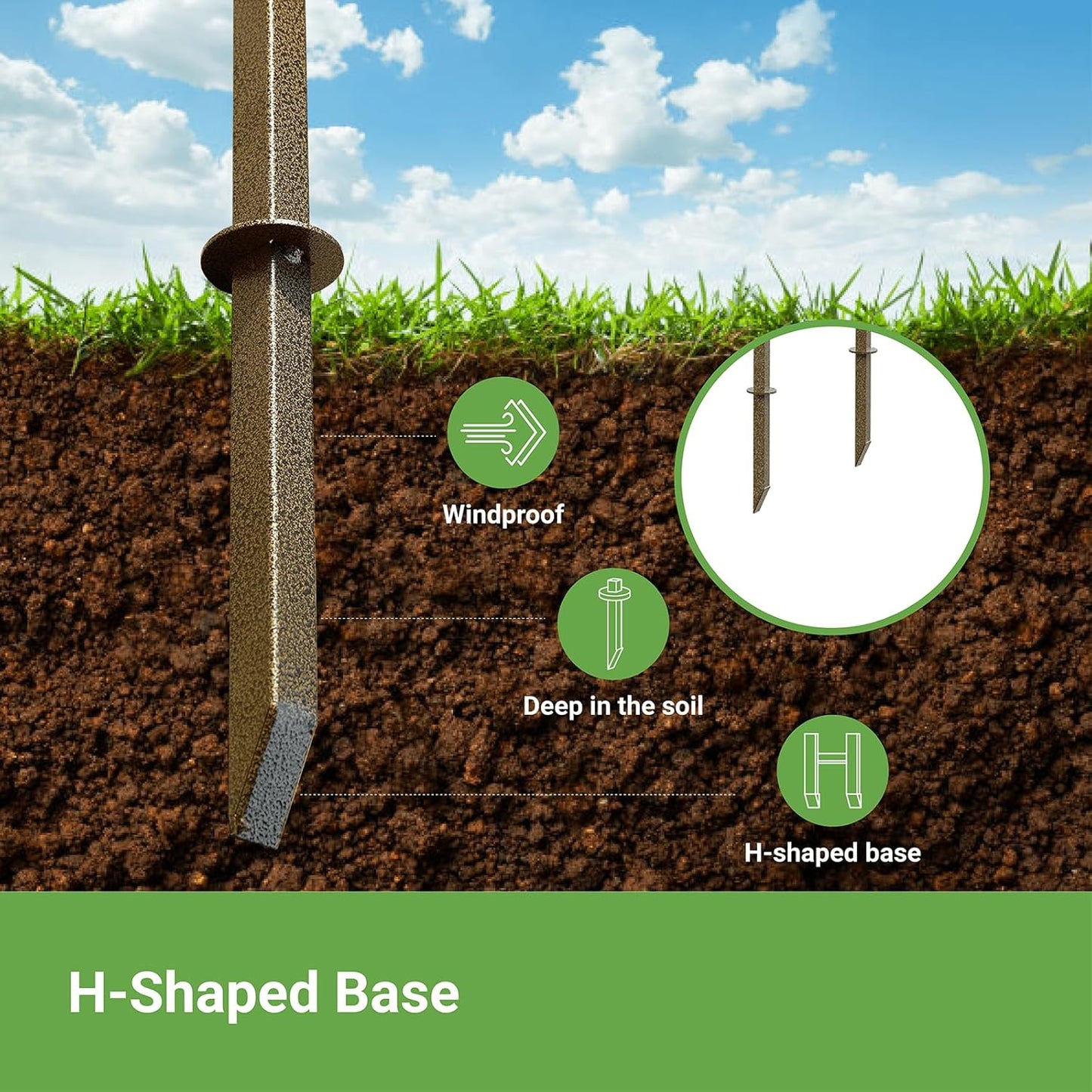 Metal Garden Arbor, 102.36” Tall Wrought Iron Archway for Climbing Plants & Flowers, British-Style Garden Trellis (Copper)