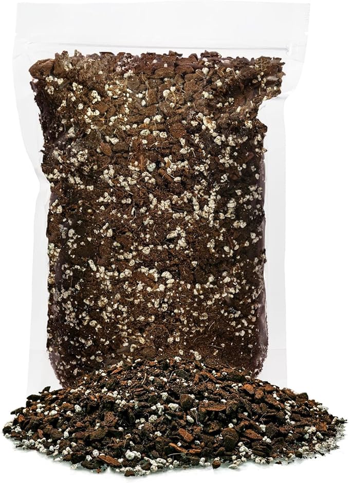 Premium Monstera Potting Soil - Quick Drain Potting Soil for Growing and Repotting Monstera Deliciosa/Swiss Cheese Plant - 1 Quart Bag