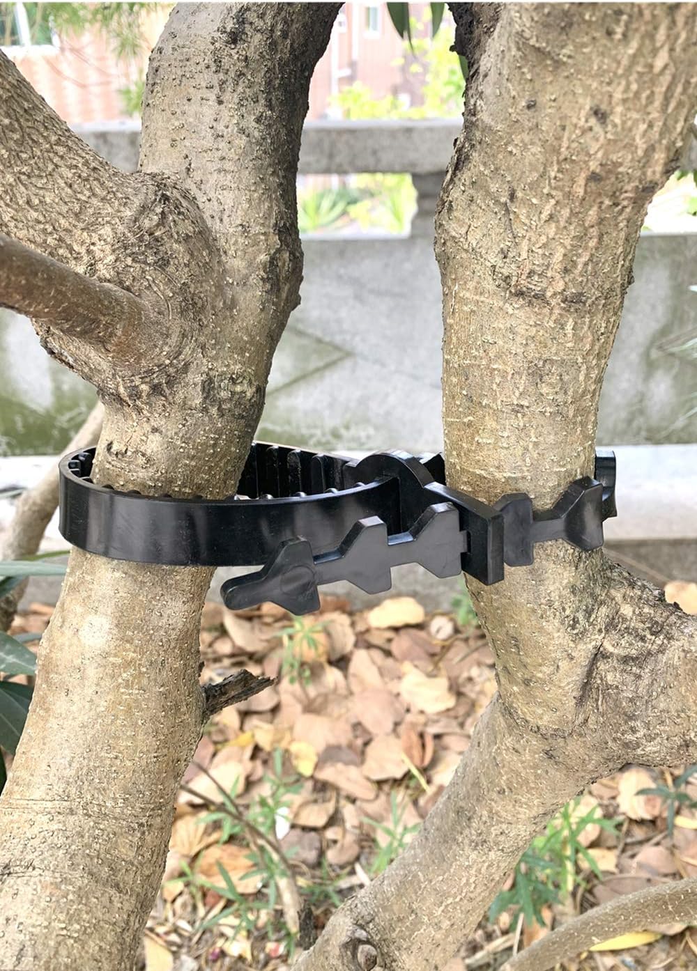 10 Pcs Tree Stake Supports Adjustable Tree Plant Ties Tree Training System, Heavy Duty Tree Stake Straps for Straightening, Reinforced Straps forTrees (5 Pcs 23.6 in + 5 Pcs 17.7 in)