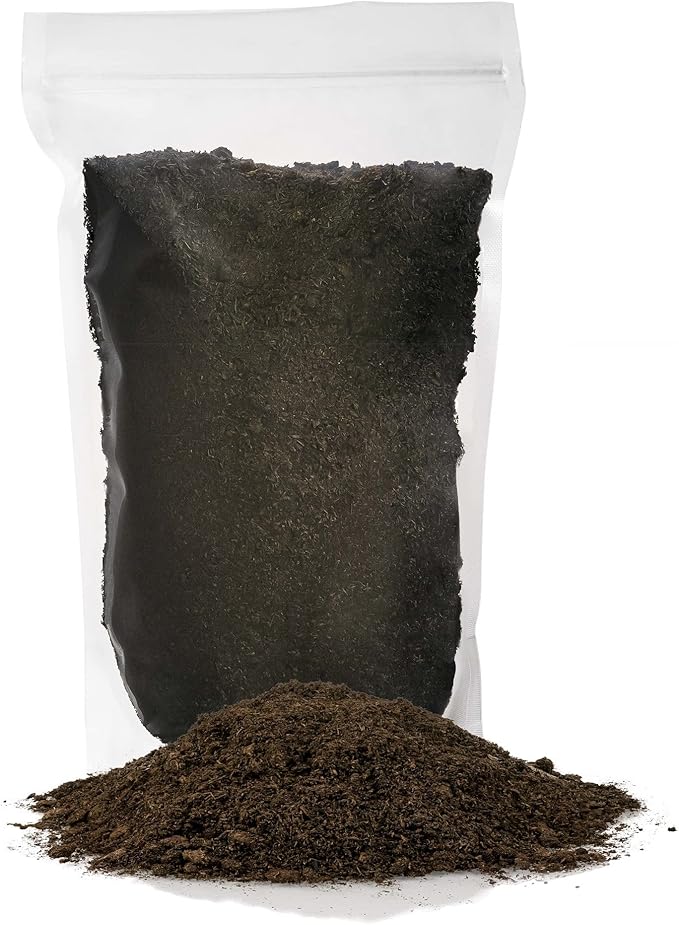 Premium Natural Sphagnum Peat Moss - Gardening Soil Amendment and Carnivorous Plant Soil Media by Gardenera (3 Quart Bag)