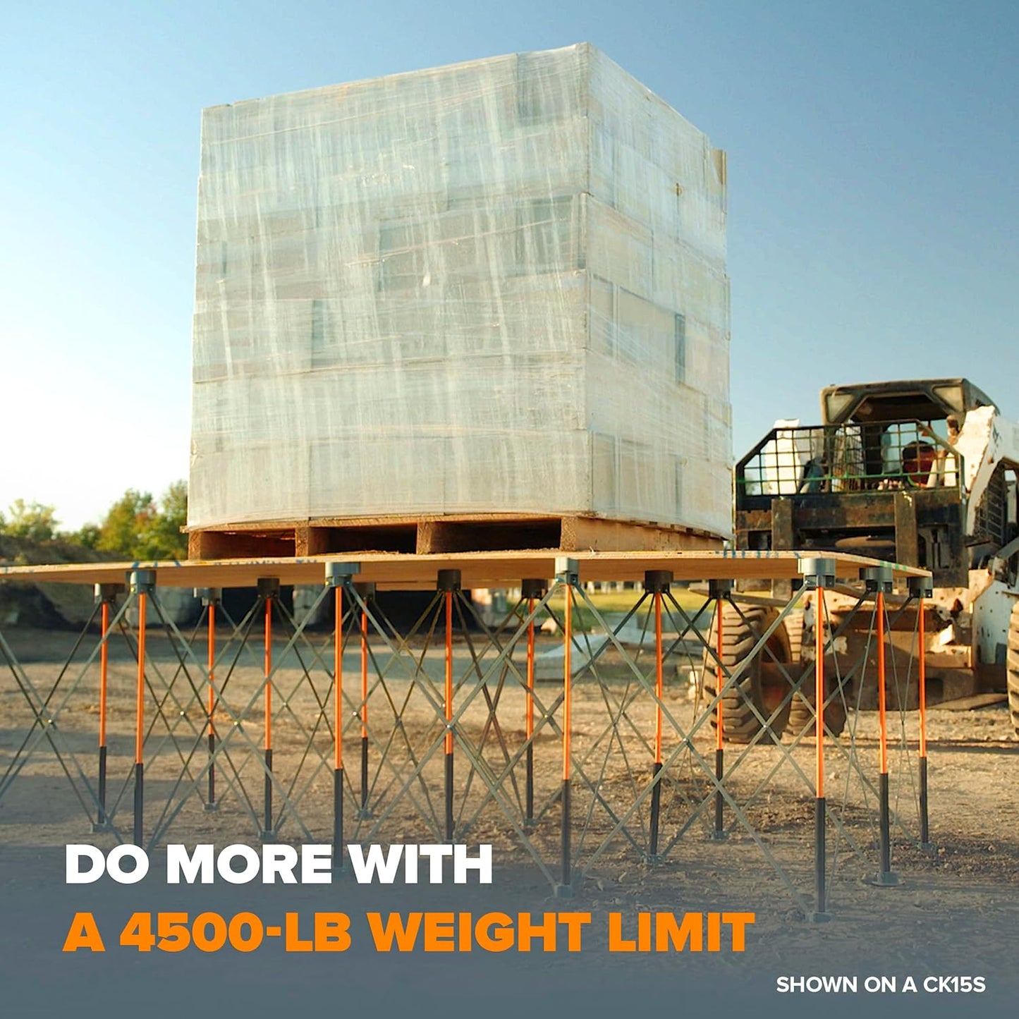 BORA Centipede CK12S 30 inch height Portable Work Stand, Includes 4 X-Cups, 4 Quick Clamps, Carry Bag, Portable Work Support Sawhorse, 4Ft x 6Ft, 30 inch work height, 4500lb weight capacity