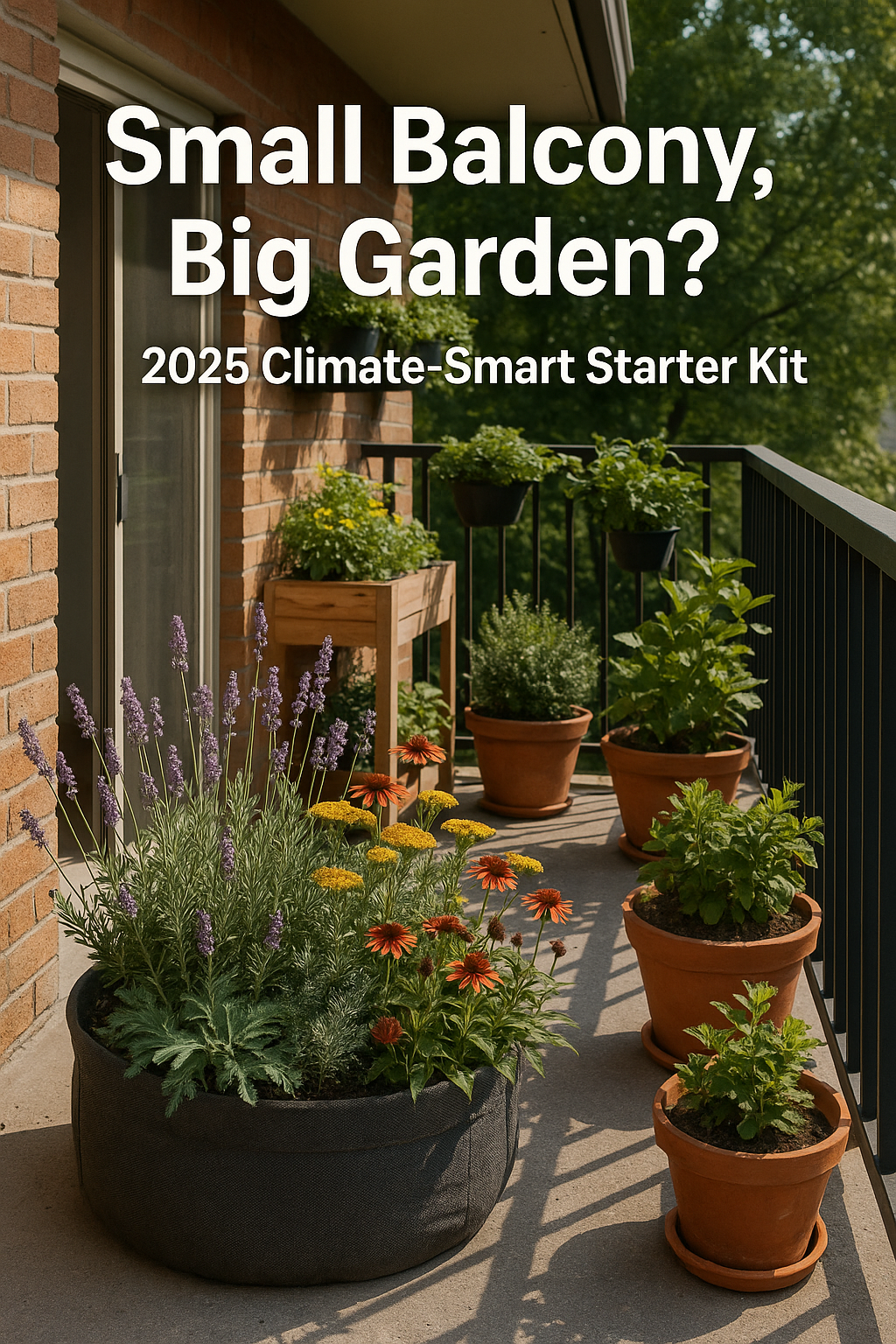 “2025 Climate-Smart Small Garden Starter Kit: 10 Essentials for Drought-Tolerant, Pollinator-Friendly Balconies & Backyards”