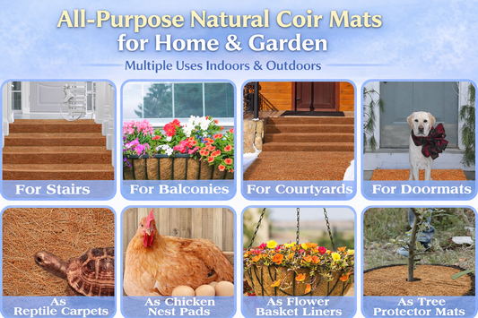 Winter Walkway Safety Upgrade: The No-Slip Coir Snow Mat That Makes Porch Steps Feel Safer in Seconds