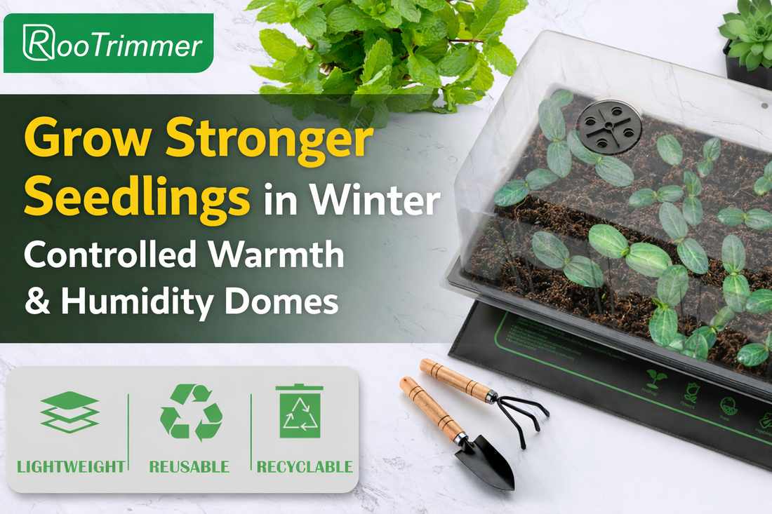 The “Winter Seed-Starting Station”: How 1020 Trays + Tall Humidity Domes + Heat Mats Make Indoor Germination Way More Predictable