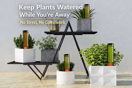 The “Set-It-and-Forget-It” Winter Plant Hack: Terracotta Watering Spikes That Keep Houseplants Happy While You’re Away