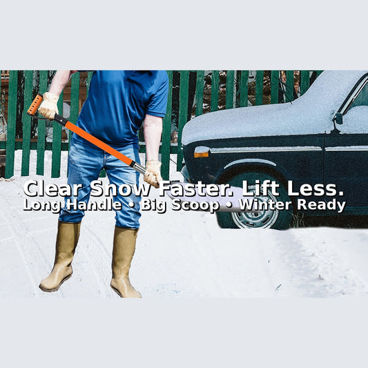 A Smarter Way to Clear Snow Without Wrecking Your Back (or Your Morning)