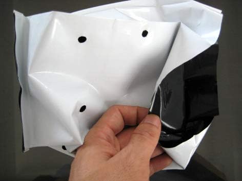 HORTIPOTS Black and White Plastic Grow Bags 1 2 3 Gallon (1 Gallon-Pack of 100)