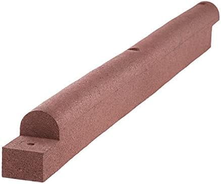 Playsafer 4' Flexible Interlocking Rubber Edging for Playgrounds (Terra Cotta, 3 Pack)