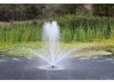 Custom Pro FT 14000 Floating Pond Fountain and Aerator | Complete Kit with 14,000 GPH Pump, 150 Foot Power Cord, 3 Spray Styles and More | 100% US-Based Customer Service and Warranty Support!