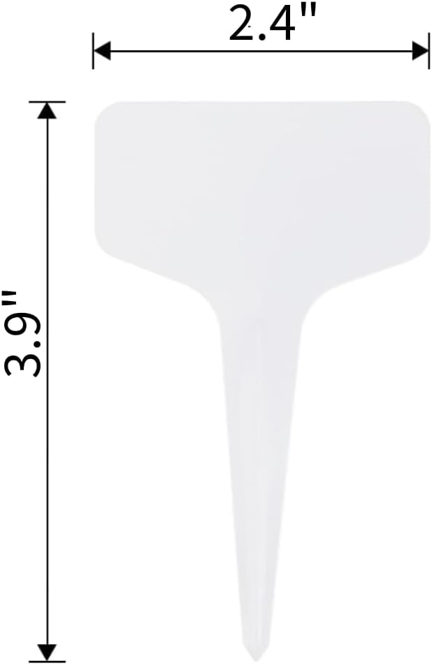 Garden Marker Pen Permanent Markers Black 133 Supply Plant Labels and Garden Marker Pens (100 T-Type Plant Tags (NO Pen))