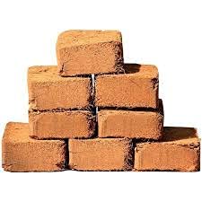 Home and Country Triple Washed Compressed Coco Coir Brick (50 LBS) - Coco Fiber is an Ideal Compost Starter for Your Home Garden. Coco Coir Bricks Provide Organic Alternative to Peat Moss for Plants.