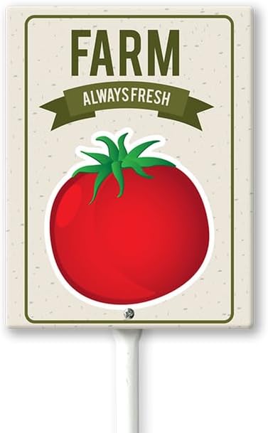 Eveokoki Aluminum Seed & Plant Labels - Plant Markes for Seedlings-Plant Tags for Pots - Garden Signs for Vegetable - Durable Markers for Plants Outdoor Waterproof - Garden Decor for Farmhouse