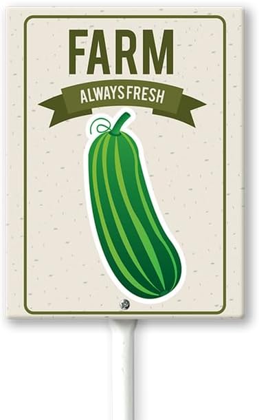 Eveokoki Aluminum Seed & Plant Labels - Plant Markes for Seedlings-Plant Tags for Pots - Garden Signs for Vegetable - Durable Markers for Plants Outdoor Waterproof - Garden Decor for Farmhouse