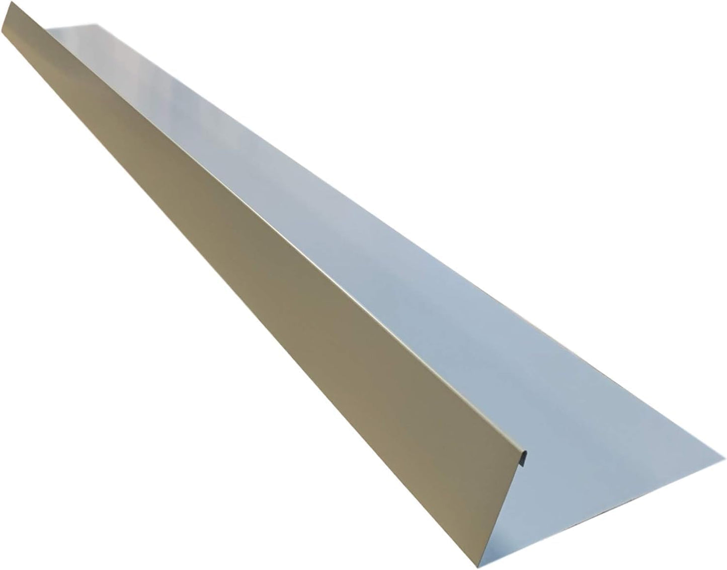 Eagle 1-26 Gauge 5 Foot Rain Diverter - Nails and Instructions Included (Mill Finish Aluminum, Copper, Galvanized, Stainless Steel & More) (2, Light Stone)