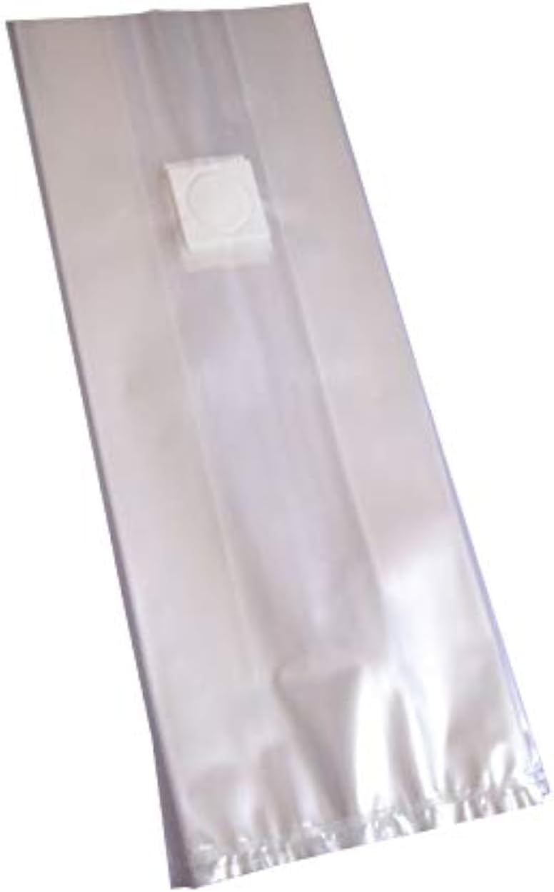 Mushroom Bags,Mushroom Grow Bag/Farm-Mushroom Spawn Bags/Sealable Spawn/Myco Bags,Large Size 8" X 5" X 19",0.5 Micron Filter, 3 Mil Polypropylene,for Substrate Autoclavable Mushroom Cultivation