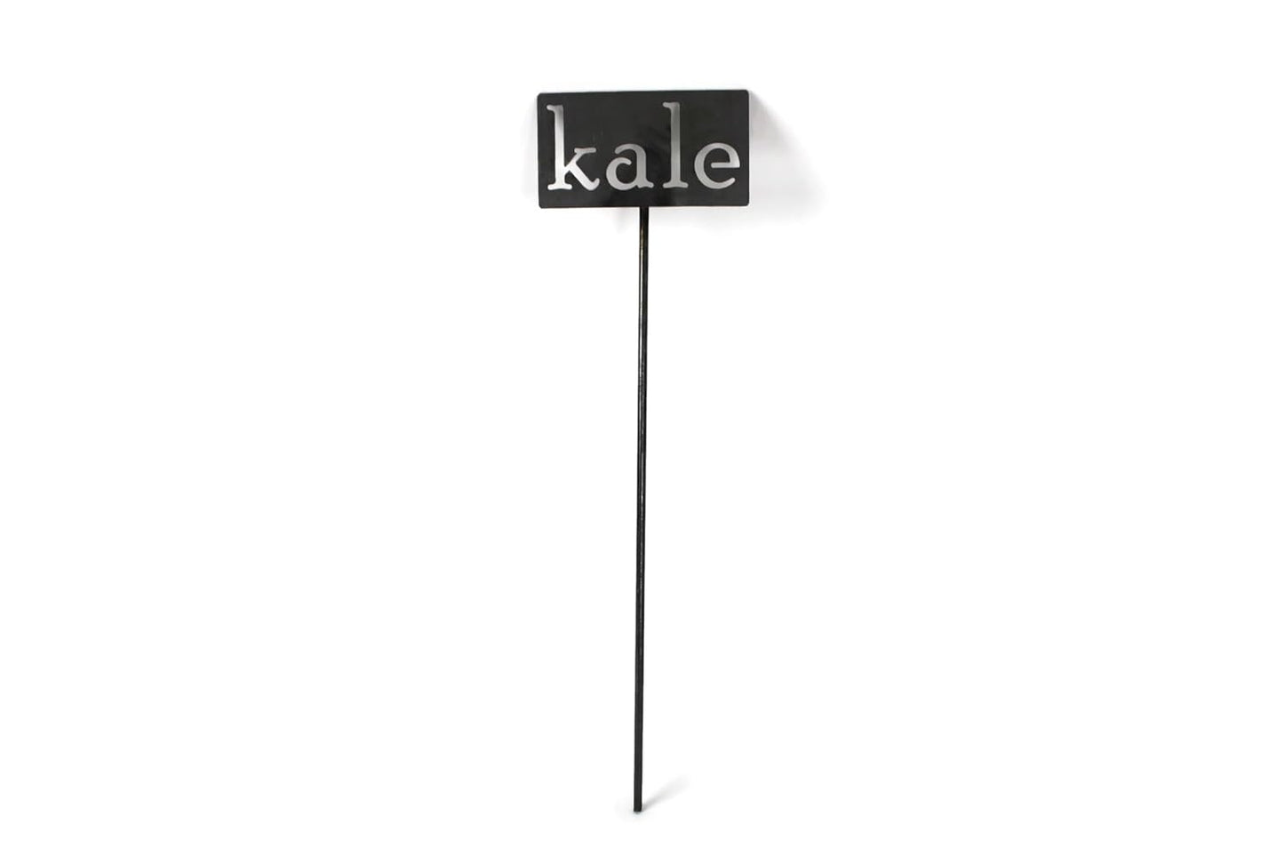 Classic Metal Garden Markers 19 Inches Tall (kale, Raw, Unfinished Steel (will rust with time))