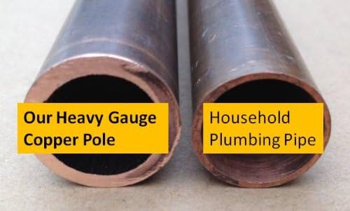 Stanwood Wind Sculpture: Kinetic Copper Triple Spinner - Falling Foliage