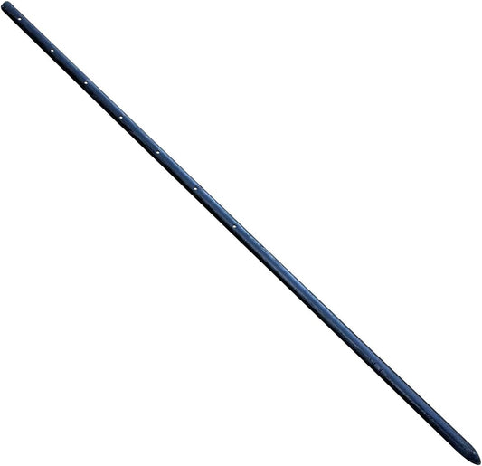 Sandbaggy Round Steel Concrete Form Stakes with Nail Holes - Rust Resistant Coating - Removable, Reusable (50, 3/4 in X 36 in)