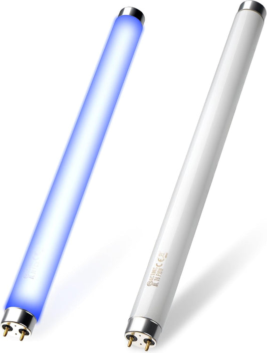 LiBa Bug Zapper Replacement UV Lamp Bulb - 10W Light Tubes, Compatible with 20W Indoor Electronic Mosquito Lamp, Suitable for LiBa Indoor Mosquito Zapper