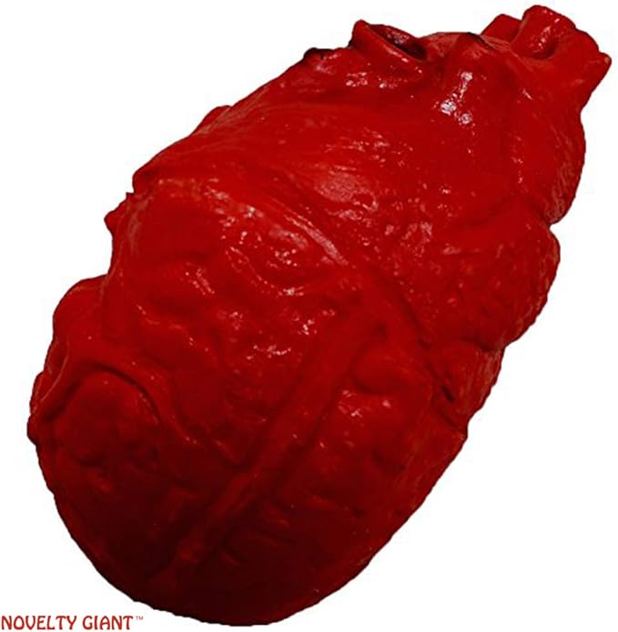 Life Size Foam Heart Gory Halloween Prop