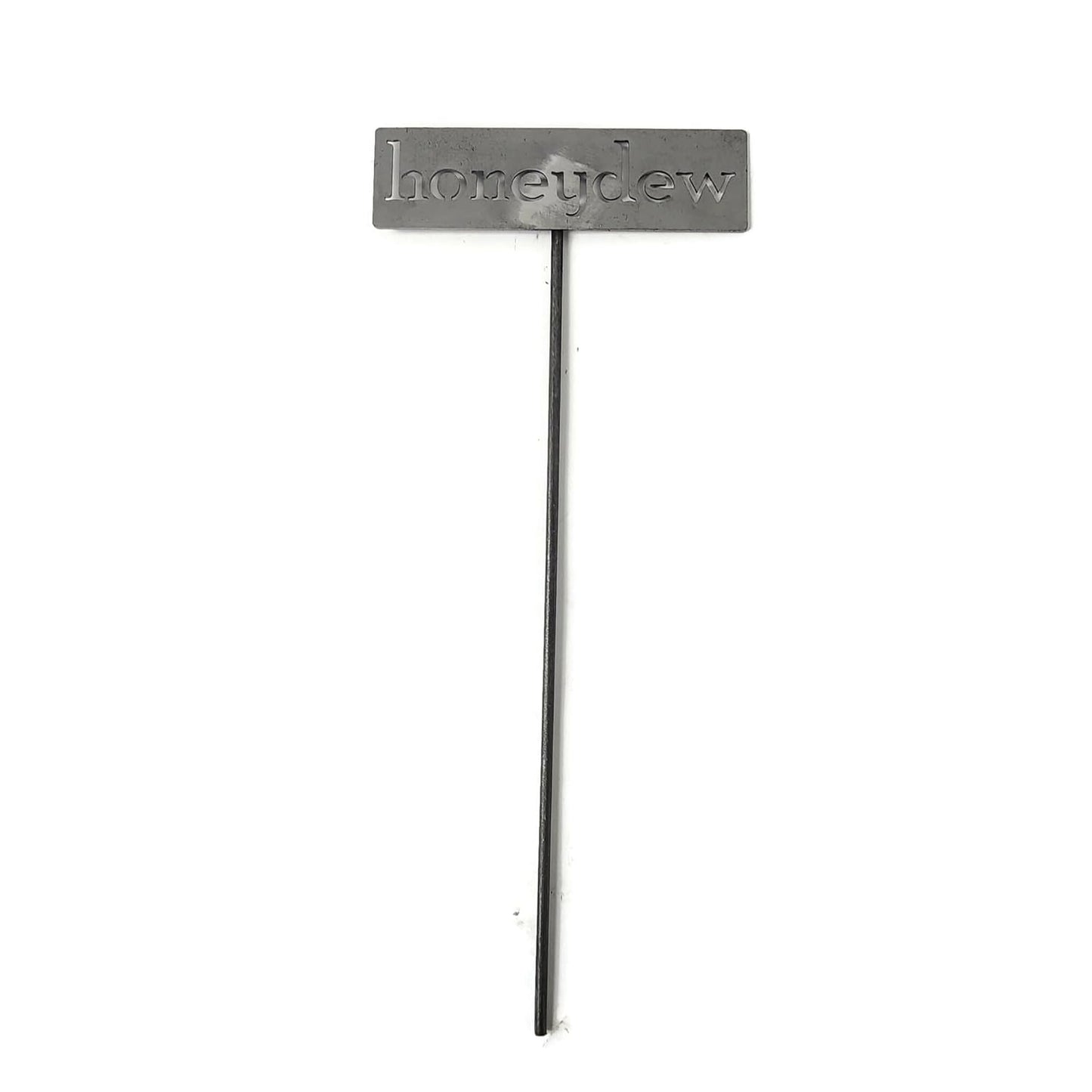 Classic Metal Garden Markers 19 Inches Tall (honeydew, Raw, Unfinished Steel (will rust with time))
