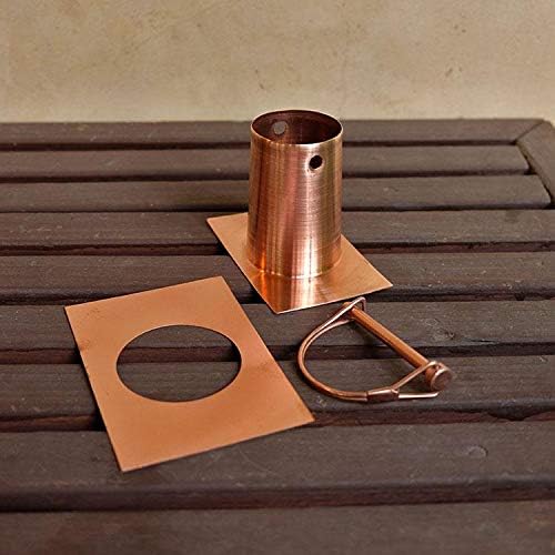 Large Tapered Cups - Copper Plated with Installation Kit (9 Feet)