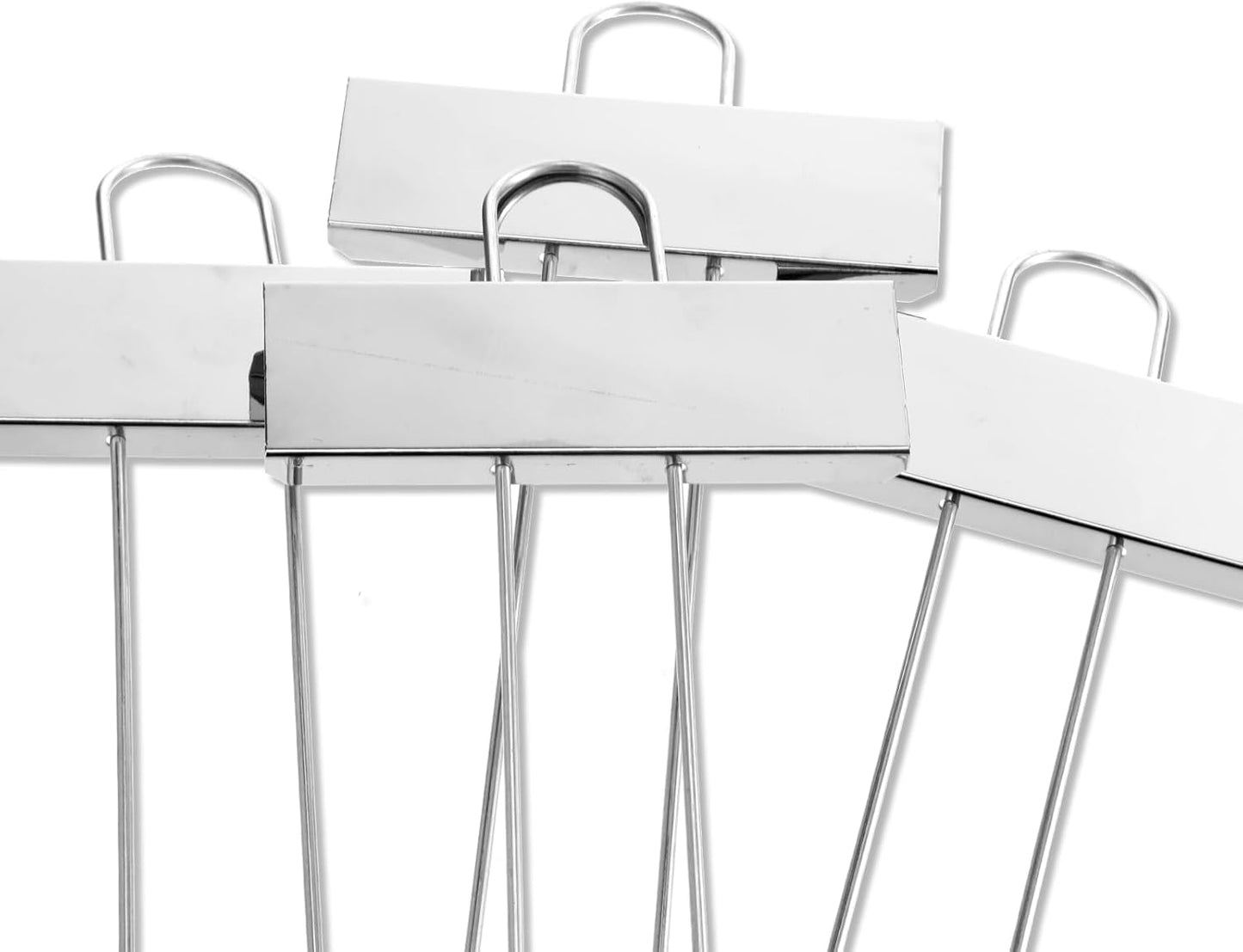 30 Pcs Plant Labels for Outdoor Garden Waterproof Plant Markers for Outdoor Plants, 10.7inch Metal Garden Plants Tags and Labels for Flower Vegetable Seedlings Greenhouse（Silver