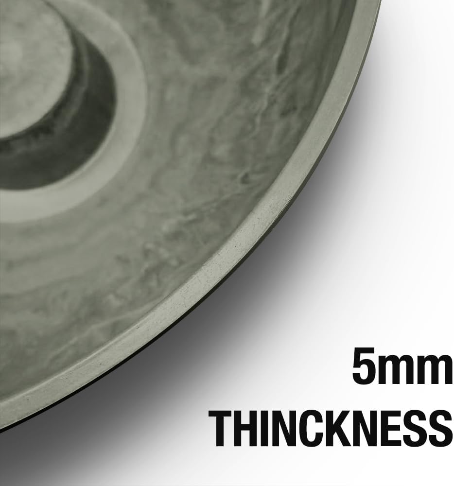 Marble Pattern 10 Inch Hanging Planter for Indoor Outdoor Plants, 2 Pack Hanging Planter Basket for Garden Home Decor Use (Light Brown)