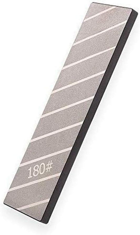 SCOTTCHEN Diamond Flattening Stone Lapping Plate Double-sided Extra Large 10x3 inch (120&180) Grit Diamond Sharpening Plate Fixing Stone Flattener