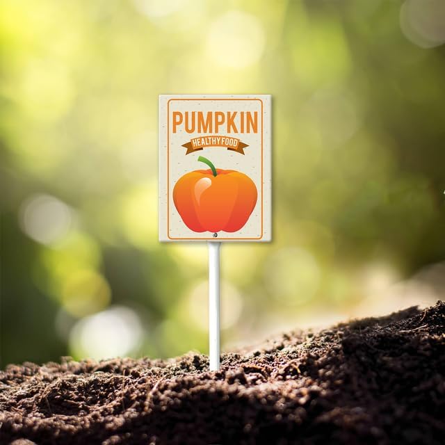 Eveokoki Aluminum Seed & Plant Labels - Plant Markes for Seedlings-Plant Tags for Pots - Garden Signs for Vegetable - Durable Markers for Plants Outdoor Waterproof - Garden Decor for Farmhouse