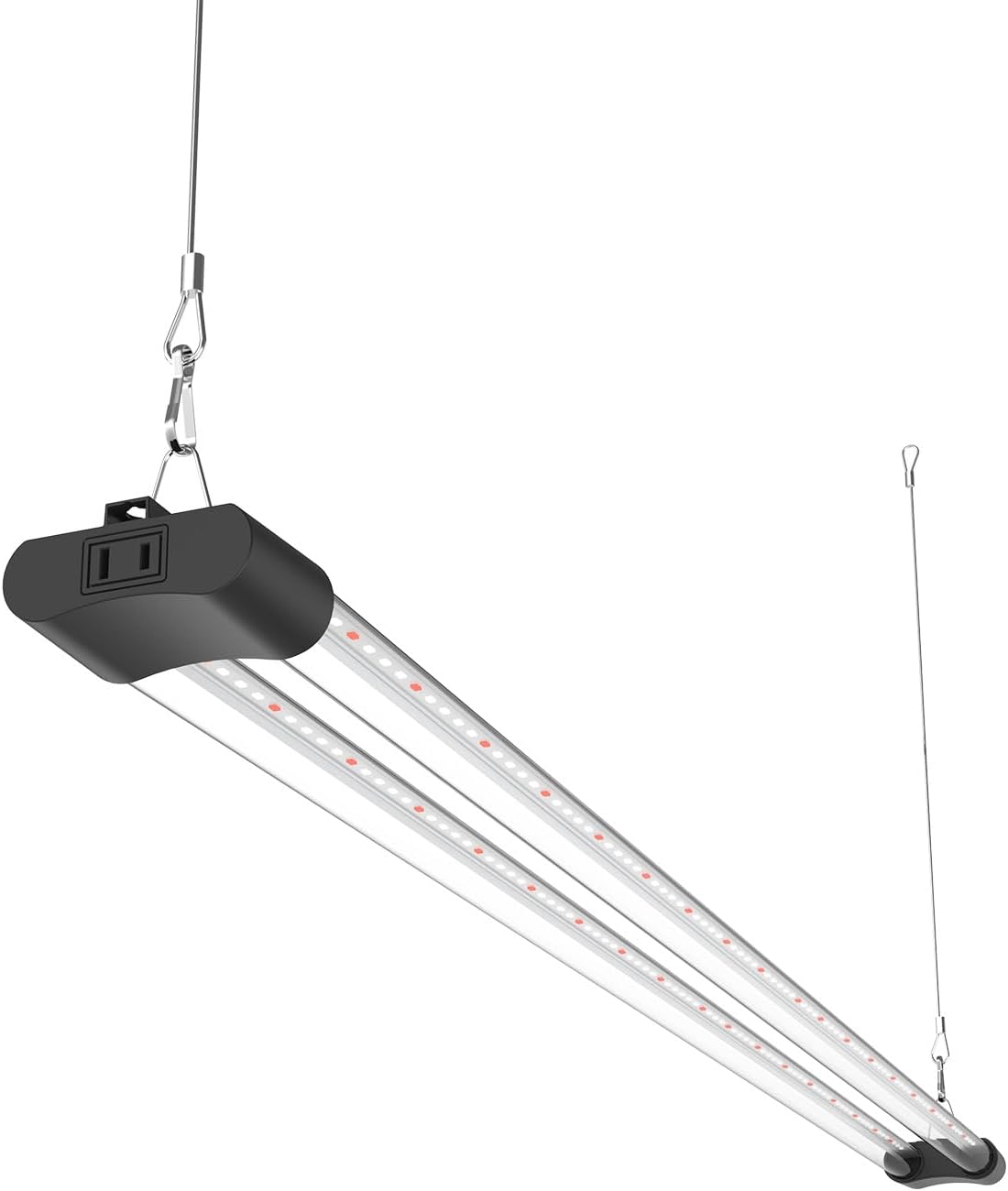 LED Grow Light Full Spectrum Light Linkable 5000K Daylight + 660nm Red Indoor Plant Lighting Fixture (4 FT)