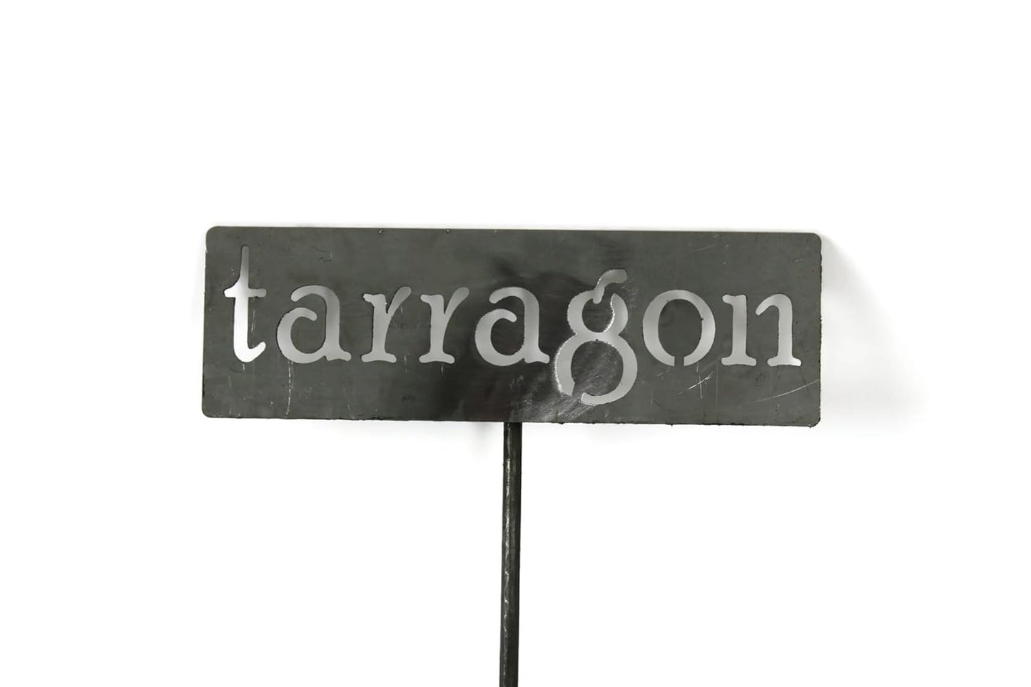 Classic Metal Garden Markers 19 Inches Tall (tarragon, Raw, Unfinished Steel (will rust with time))