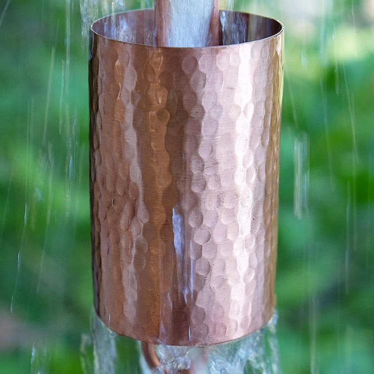 Nutshell Stores Kenchiku Rain Chain - Copper - 17 Feet