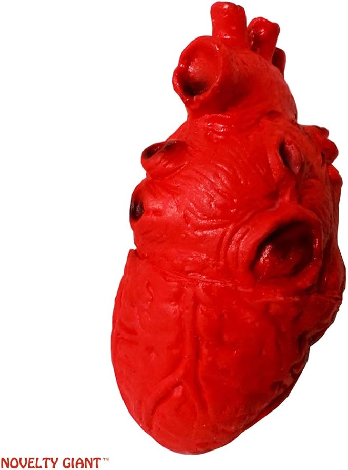 Life Size Foam Heart Gory Halloween Prop