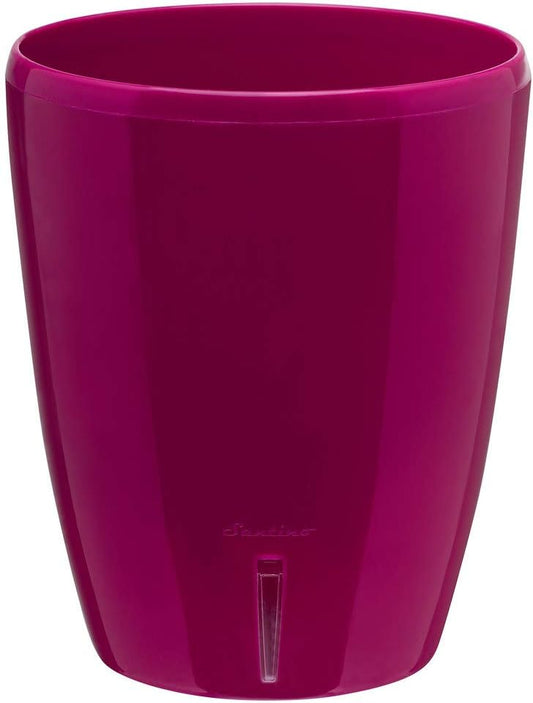 Santino 5.5 Inch ORCHIDEA Self Watering Pots for Orchids in Lilac - Decorative Wicking Planter with w/ Great Aerification, Drainage and Water Level Indicator