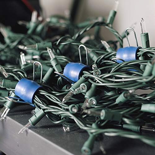 Cable Management Clips: Versatile Reusable Cord Holders for Christmas Lights, Holiday Decor, and Outdoor String Lights - 24 Pack (8 Small White, 8 Medium Blue, 8 Large Black)