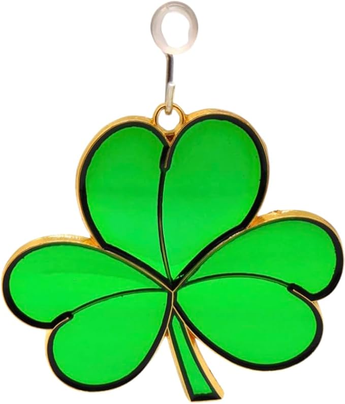 Shamrock Suncatcher Gift Set Irish Blessing Prayer Card and Irish Sun Catcher