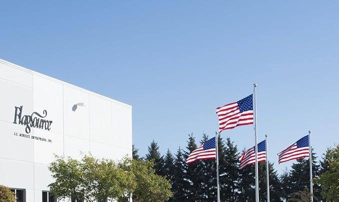 FlagSource Iowa Nylon State Flag, Made in the USA, 4x6'