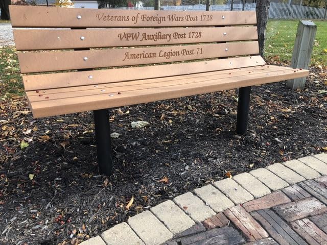 Memorial Park Bench